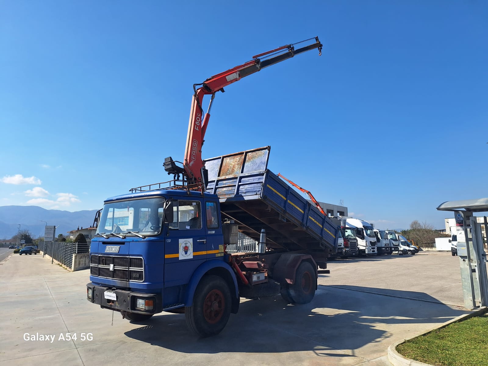 Fiat 160 ribaltabile e Gru Fassi - immagine 3