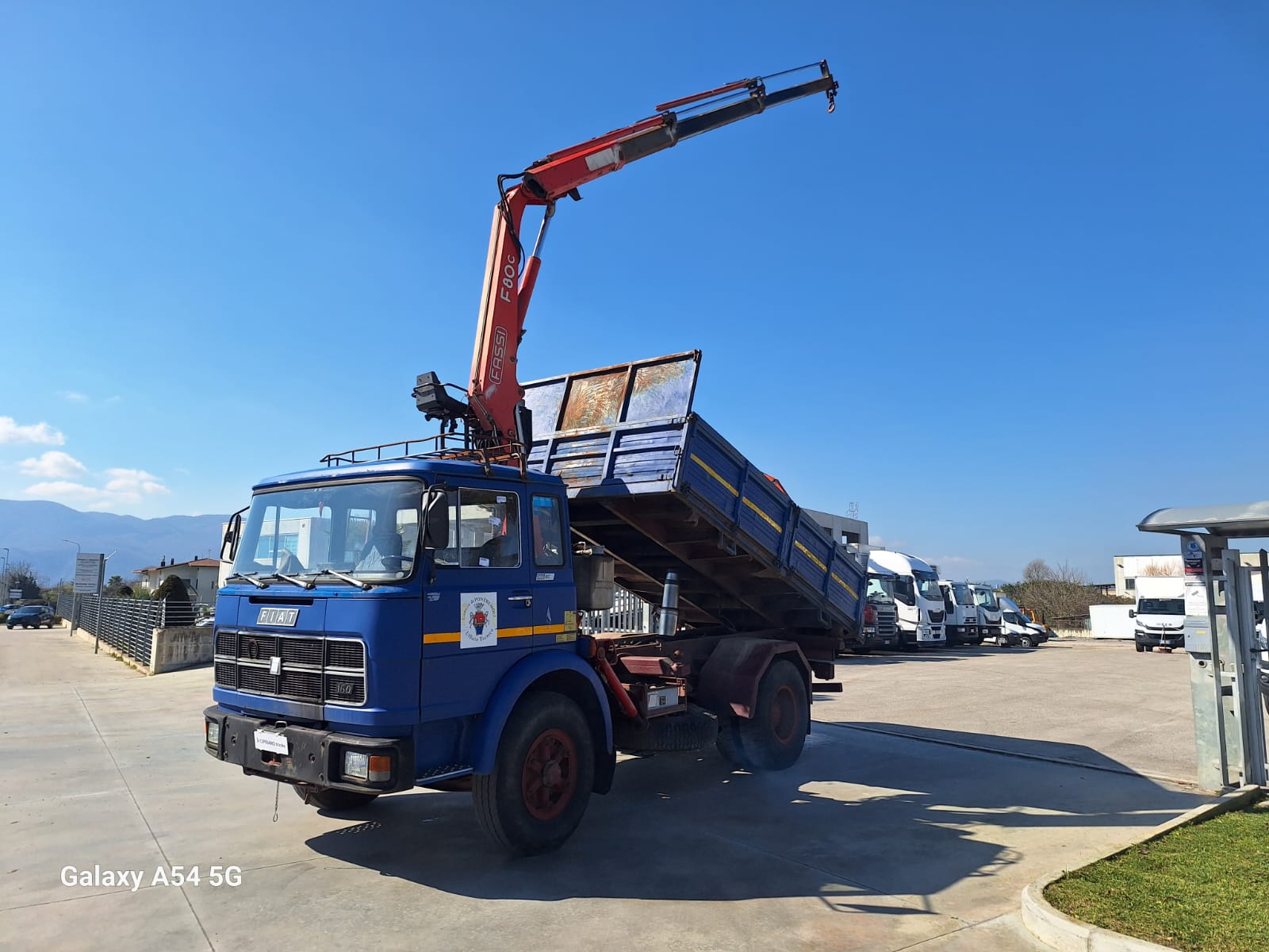 Fiat 160 ribaltabile e Gru Fassi - immagine 5