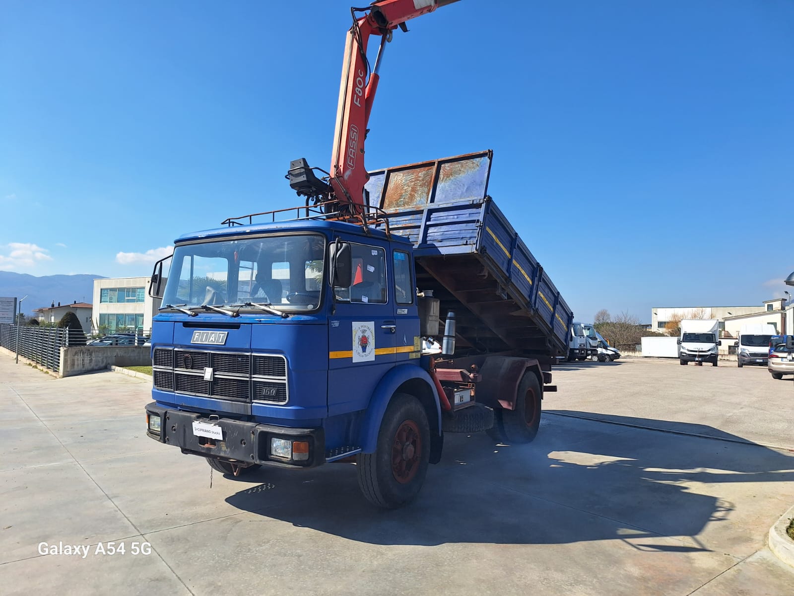 Fiat 160 ribaltabile e Gru Fassi - immagine 9