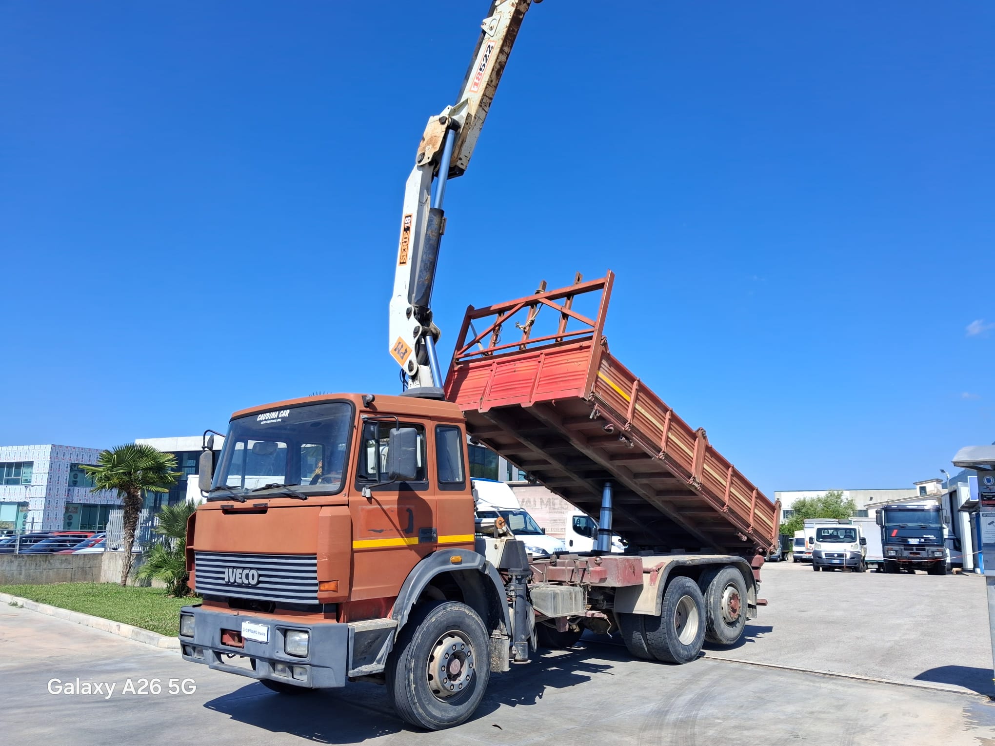 Iveco 190.26 RIBALTABILE E GRU PM 9200 KG - immagine 11