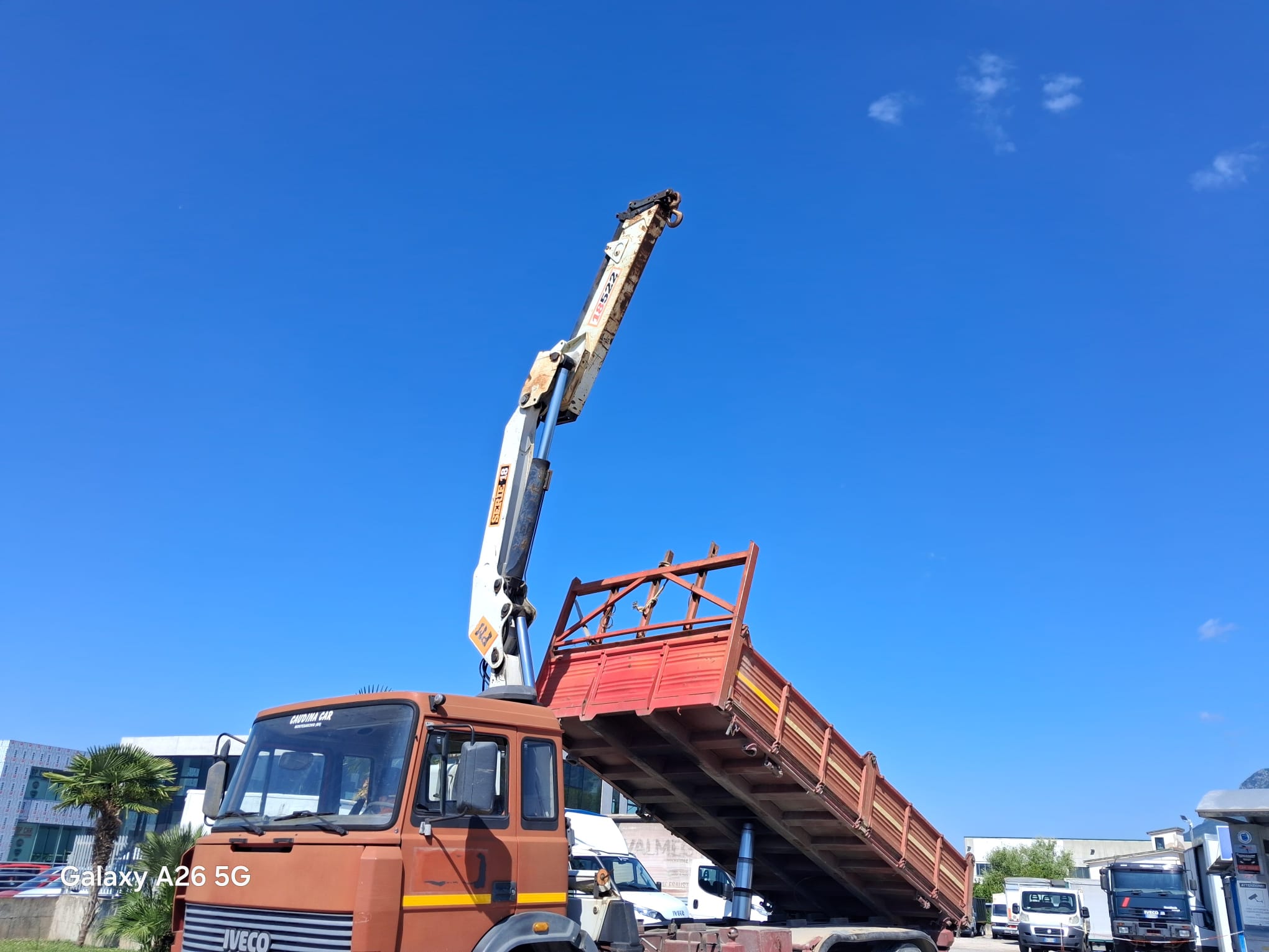 Iveco 190.26 RIBALTABILE E GRU PM 9200 KG - immagine 12