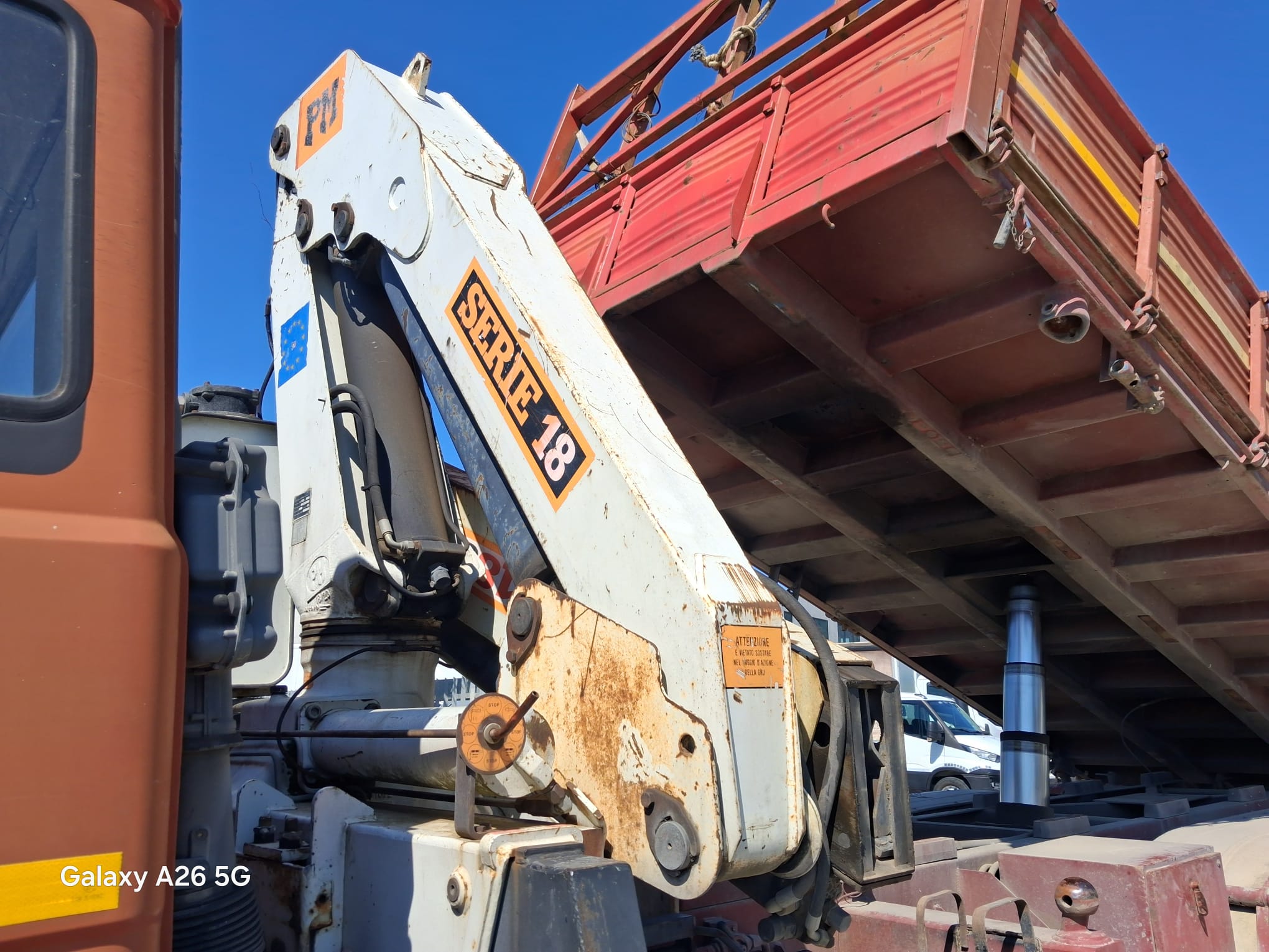 Iveco 190.26 RIBALTABILE E GRU PM 9200 KG - immagine 13