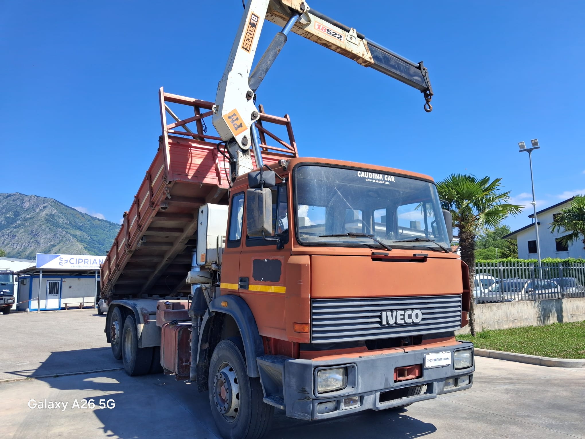 Iveco 190.26 RIBALTABILE E GRU PM 9200 KG - immagine 7