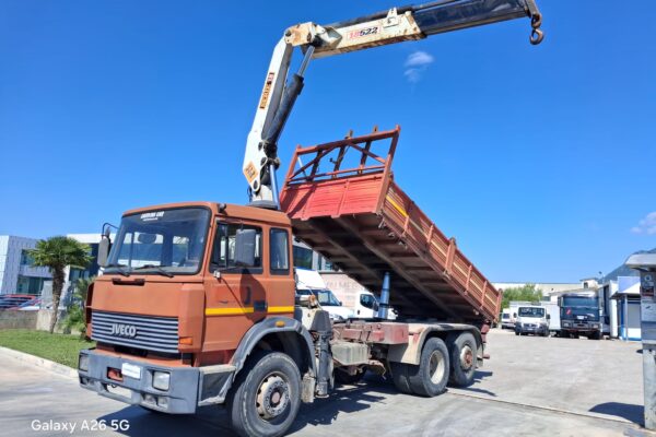 Iveco 190.26 RIBALTABILE E GRU PM 9200 KG - immagine 8