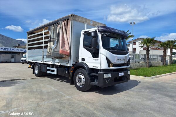 Iveco Eurocargo 180-32 Cassone Centinato con Sponda Caricatrice