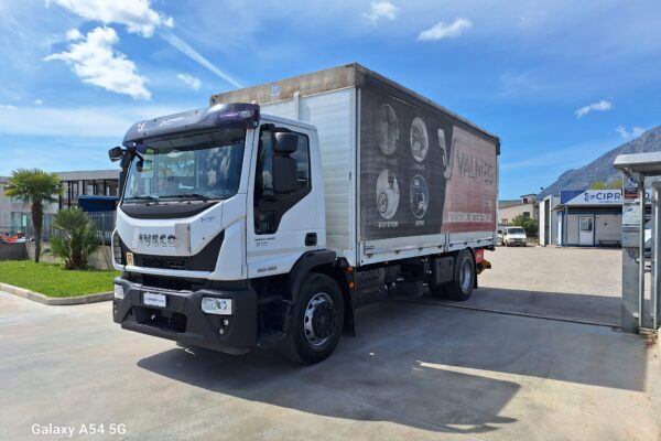 Iveco Eurocargo 180-32 Cassone Centinato con Sponda Caricatrice - immagine 2