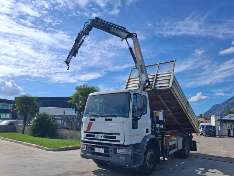 Iveco Eurocargo 150e18 K RIBALTABILE E GRU PM - immagine 1