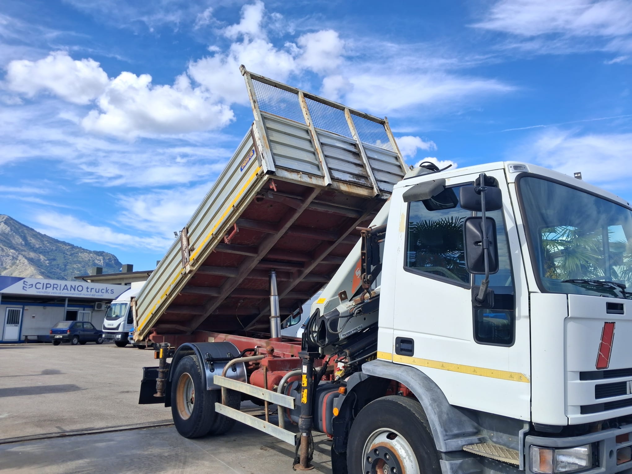 Iveco Eurocargo 150e18 K RIBALTABILE E GRU PM - immagine 20