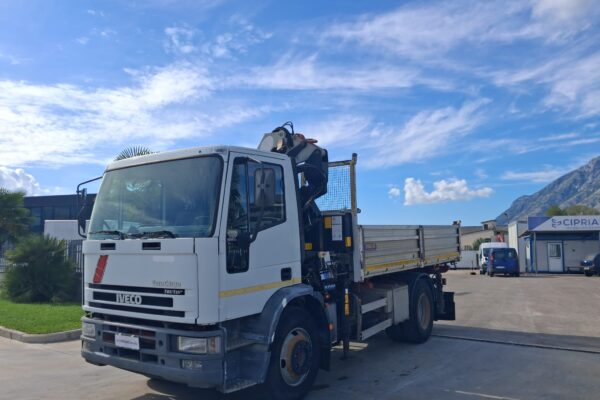 Iveco Eurocargo 150e18 K RIBALTABILE E GRU PM - immagine 23