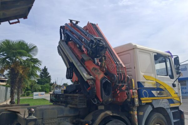 MAN 4 ASSI con Gru FASSI F360XP e Ribaltabile - immagine 12