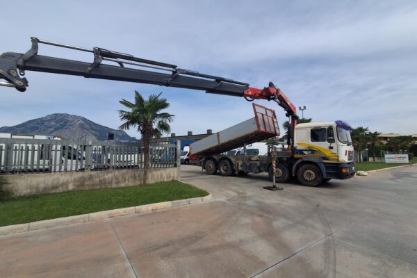 MAN 4 ASSI con Gru FASSI F360XP e Ribaltabile - immagine 19