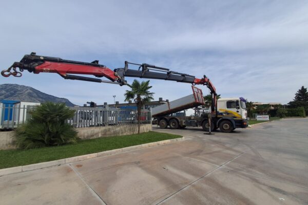 MAN 4 ASSI con Gru FASSI F360XP e Ribaltabile - immagine 20