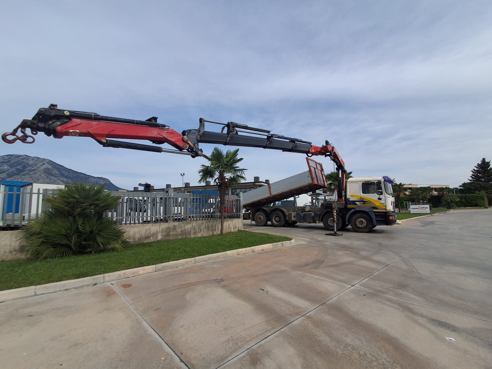 MAN 4 ASSI con Gru FASSI F360XP e Ribaltabile - immagine 20