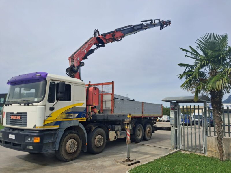 MAN 4 ASSI con Gru FASSI F360XP e Ribaltabile - immagine 1