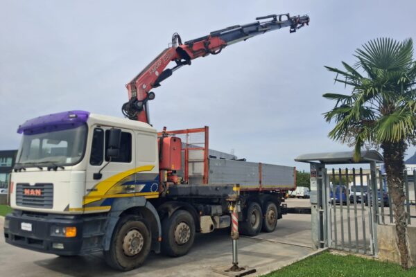 MAN 4 ASSI con Gru FASSI F360XP e Ribaltabile - immagine 23