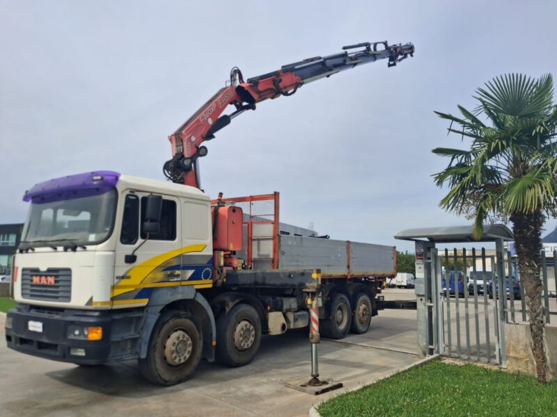 MAN 4 ASSI con Gru FASSI F360XP e Ribaltabile - immagine 23