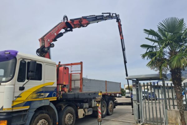 MAN 4 ASSI con Gru FASSI F360XP e Ribaltabile - immagine 25