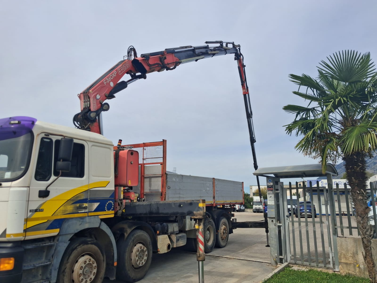 MAN 4 ASSI con Gru FASSI F360XP e Ribaltabile - immagine 25