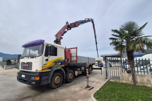 MAN 4 ASSI con Gru FASSI F360XP e Ribaltabile - immagine 28