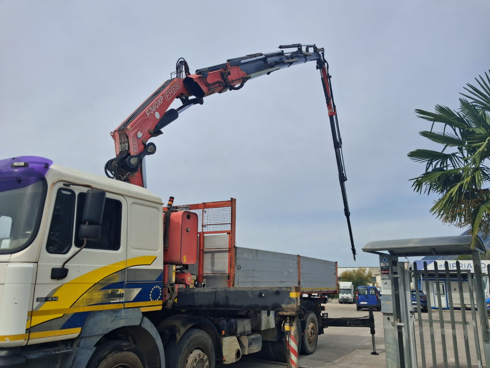 MAN 4 ASSI con Gru FASSI F360XP e Ribaltabile - immagine 30