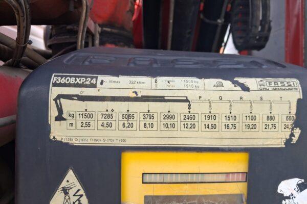 MAN 4 ASSI con Gru FASSI F360XP e Ribaltabile - immagine 5