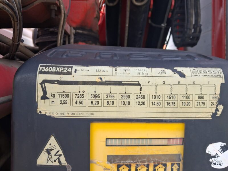 MAN 4 ASSI con Gru FASSI F360XP e Ribaltabile - immagine 5