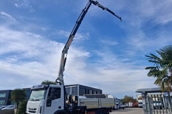 Iveco Eurocargo 150e18 K RIBALTABILE E GRU PM - immagine 21