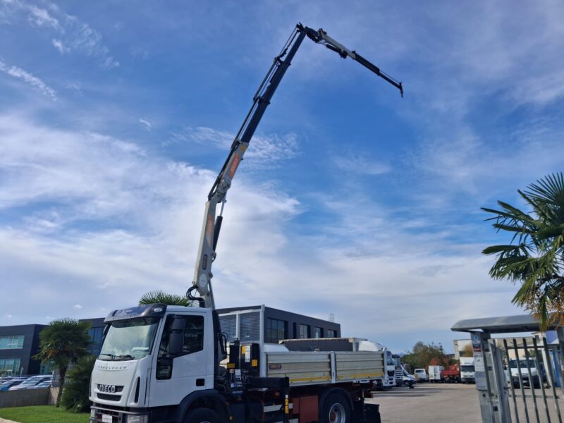 Iveco Eurocargo 150e18 K RIBALTABILE E GRU PM - immagine 23