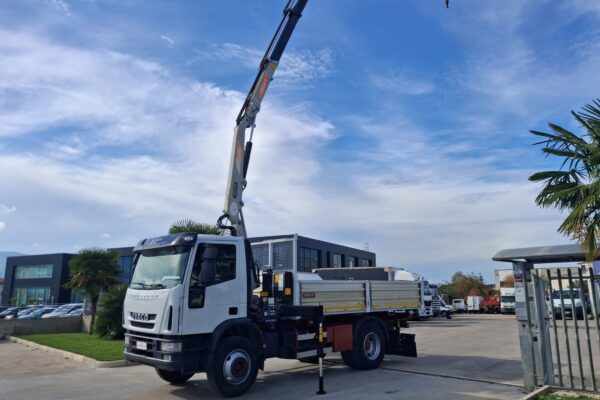 Iveco Eurocargo 150e18 K RIBALTABILE E GRU PM - immagine 24