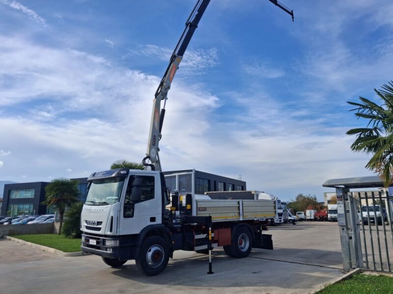 Iveco Eurocargo 150e18 K RIBALTABILE E GRU PM - immagine 24