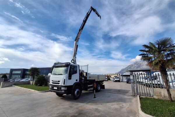 Iveco Eurocargo 150e18 K RIBALTABILE E GRU PM - immagine 27