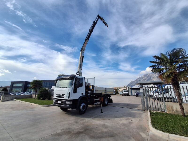 Iveco Eurocargo 150e18 K RIBALTABILE E GRU PM - immagine 27