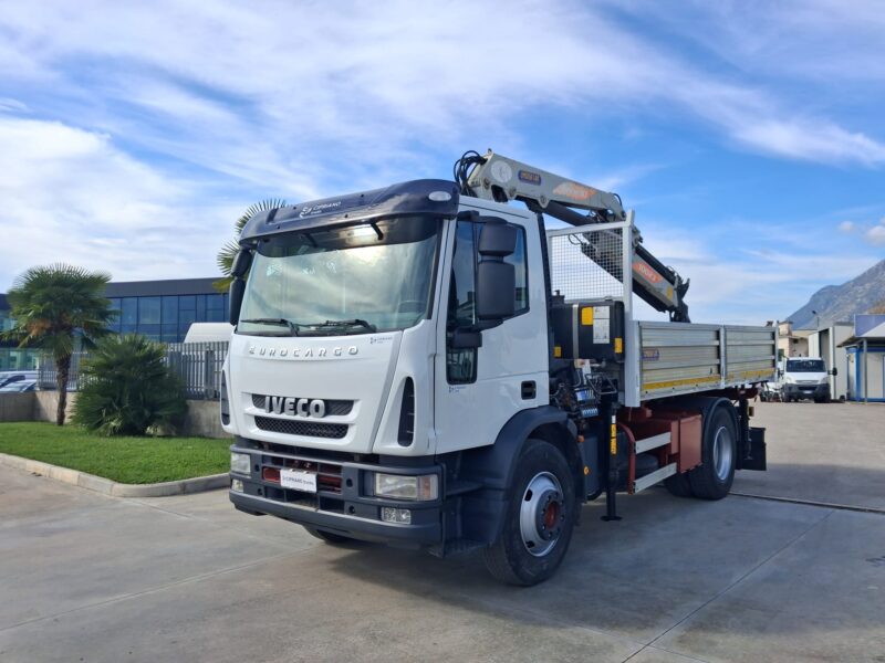Iveco Eurocargo 150e18 K RIBALTABILE E GRU PM - immagine 32