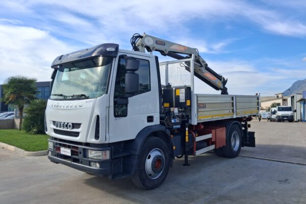 Iveco Eurocargo 150e18 K RIBALTABILE E GRU PM - immagine 33