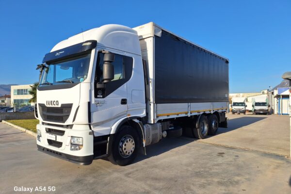 Iveco Stralis Centinato con Sponda Caricatrice EURO 6 - immagine 2