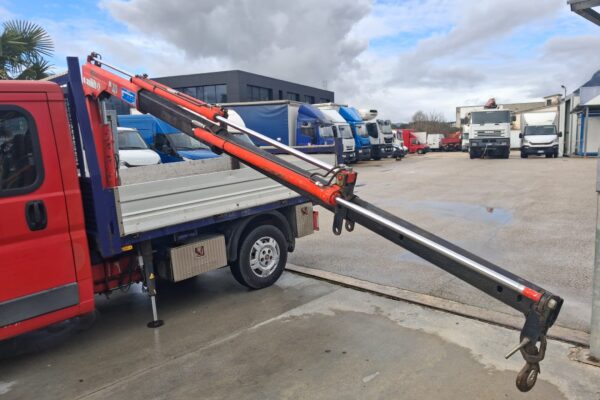 Fiat Ducato Doppia Cabina Grù e Cassone Fisso - immagine 14