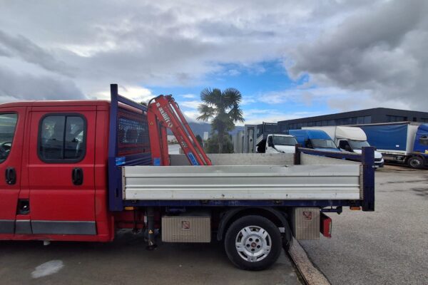 Fiat Ducato Doppia Cabina Grù e Cassone Fisso - immagine 19