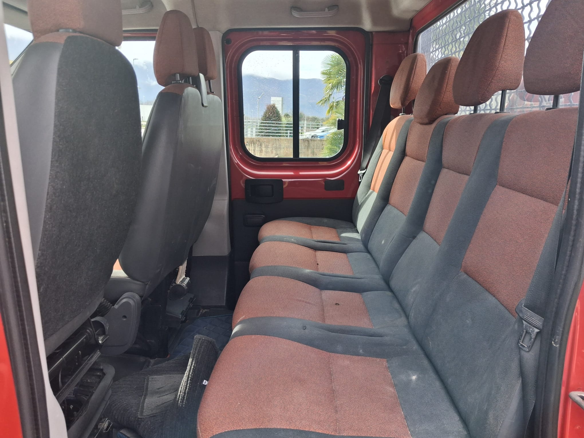 Fiat Ducato Doppia Cabina Grù e Cassone Fisso - immagine 4