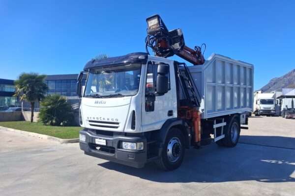 Iveco Eurocargo 150e25 K CARICATORE CON RAGNO E RIBALTABILE - immagine 3