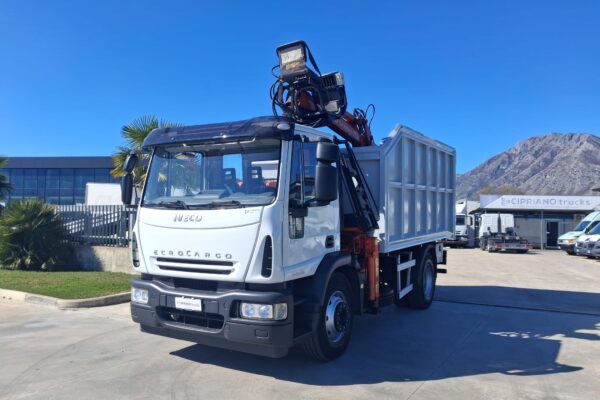 Iveco Eurocargo 150e25 K CARICATORE CON RAGNO E RIBALTABILE - immagine 26