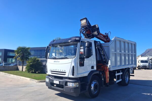 Iveco Eurocargo 150e25 K CARICATORE CON RAGNO E RIBALTABILE - immagine 4