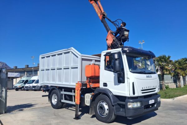 Iveco Eurocargo 150e25 K CARICATORE CON RAGNO E RIBALTABILE - immagine 5