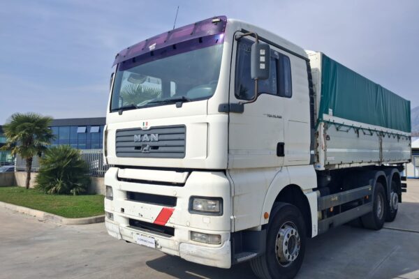 Man TGA 26.460 RIBALTABILE TRILAERALE TRASPORTO CEREALI - immagine 11