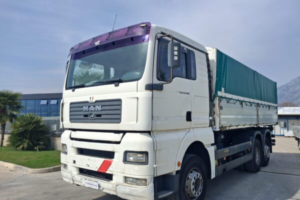 Man TGA 26.460 RIBALTABILE TRILAERALE TRASPORTO CEREALI - immagine 12