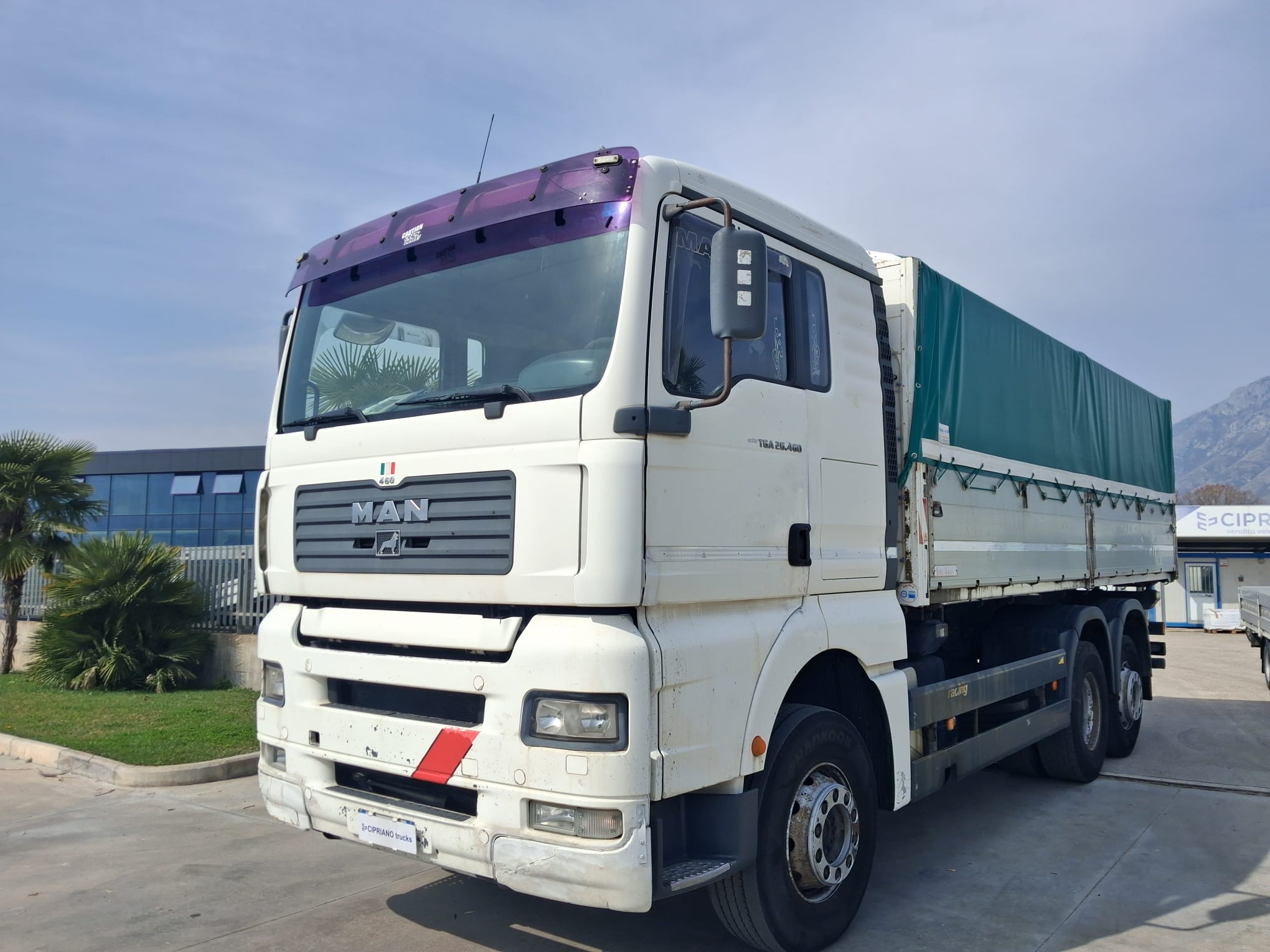 Man TGA 26.460 RIBALTABILE TRILAERALE TRASPORTO CEREALI - immagine 12