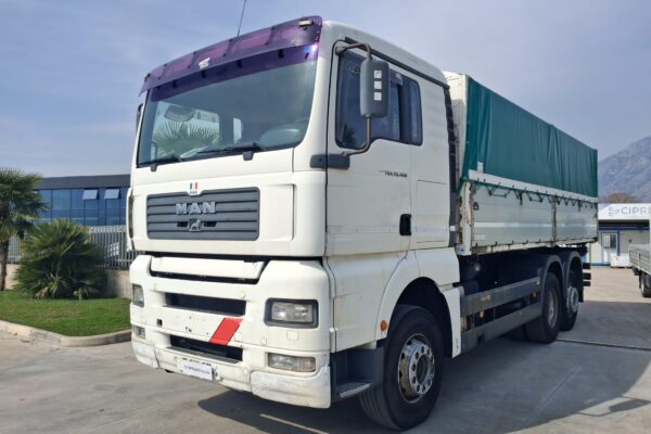 Man TGA 26.460 RIBALTABILE TRILAERALE TRASPORTO CEREALI - immagine 15