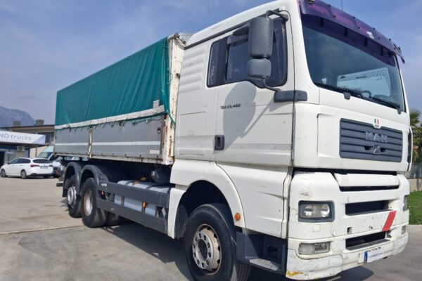 Man TGA 26.460 RIBALTABILE TRILAERALE TRASPORTO CEREALI - immagine 3