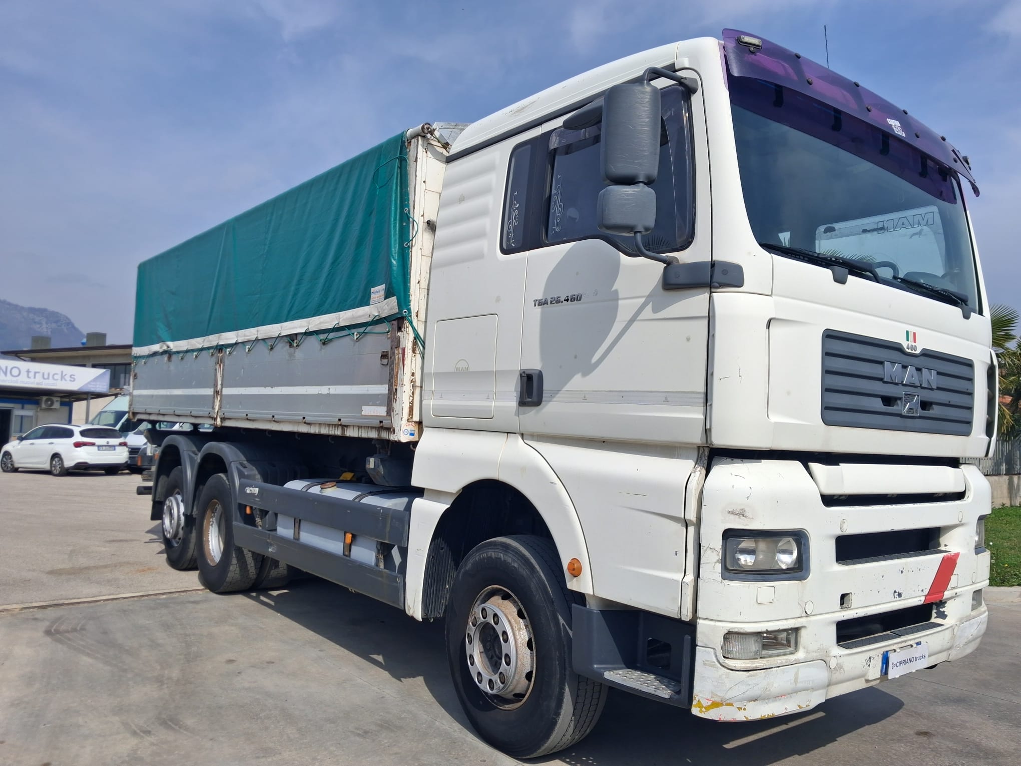 Man TGA 26.460 RIBALTABILE TRILAERALE TRASPORTO CEREALI - immagine 3