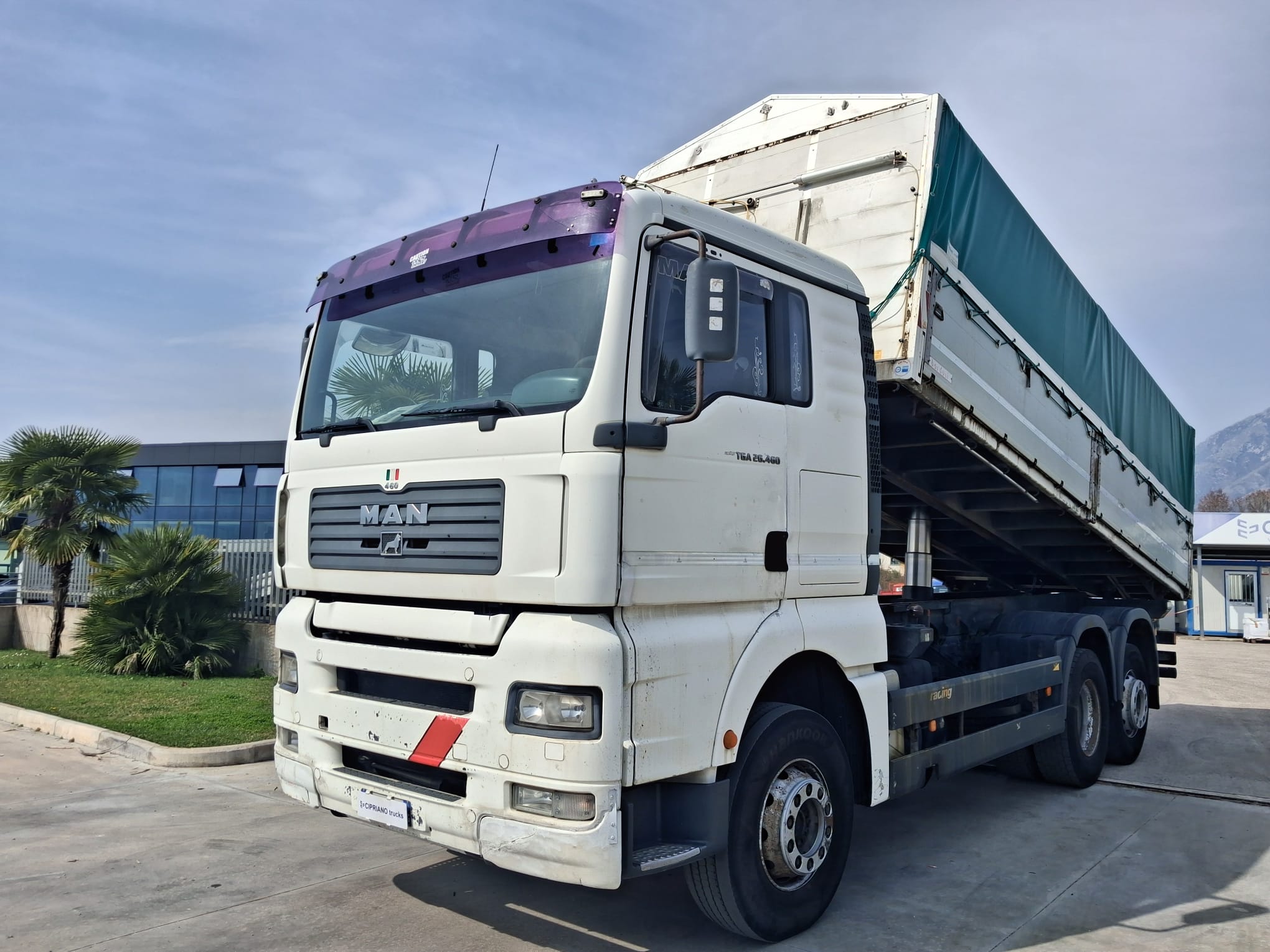 Man TGA 26.460 RIBALTABILE TRILAERALE TRASPORTO CEREALI - immagine 5