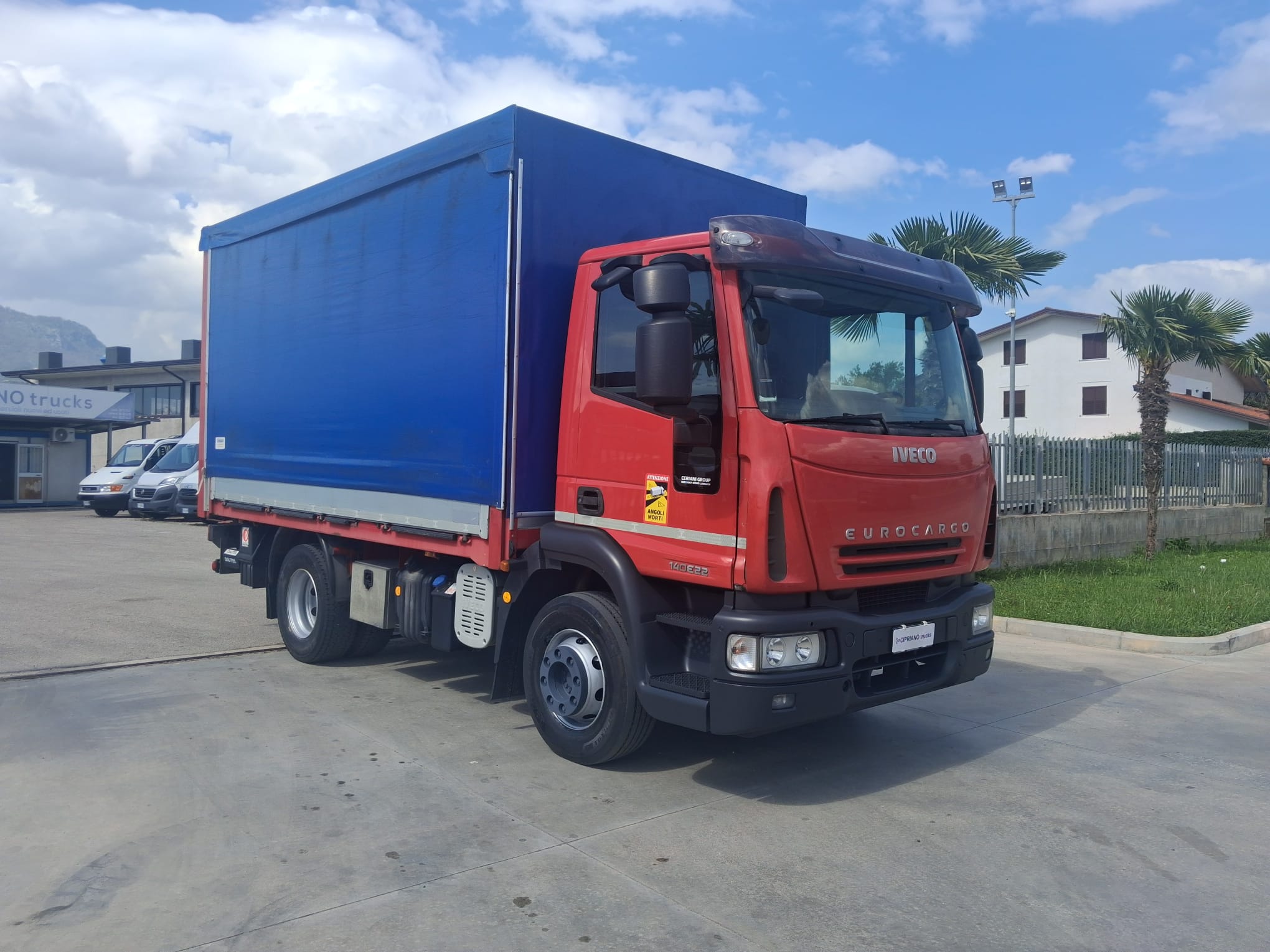 Iveco Eurocargo 140e22 CENTINATO CON SPONDA PASSO 3105 - immagine 4